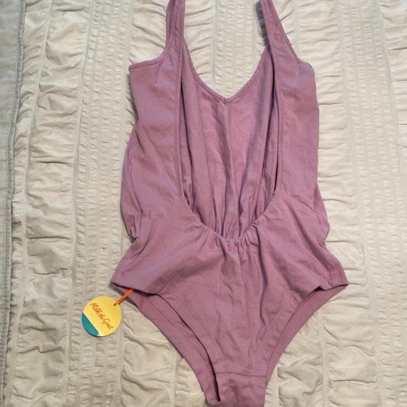 NWT MILK THE GOAT PURPLE ROMPER - Picture 7 of 7